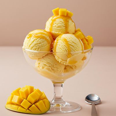 Mango Punch Ice Cream